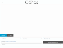 Tablet Screenshot of livingbycarlos.com